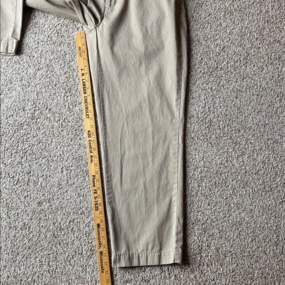 VTG Polo Ralph Lauren Phillip Pant Cotton Khaki Baggy Oversize Chino 36